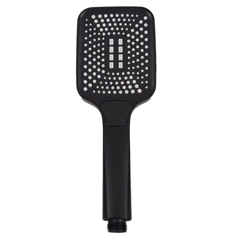 Barra de Ducha 3 en 1 con Monomando - Juego Completo Negro Mate