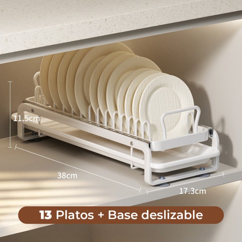 Organizador y Escurridor de Cocina con Base Deslizable – 8 Modelos