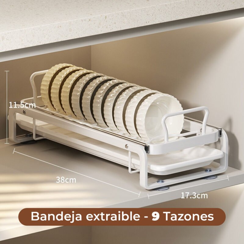 Organizador y Escurridor de Cocina con Base Deslizable – 8 Modelos