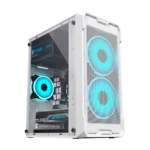Gabinete para PC Micro ATX/ITX con Ventilación Metálica y Panel Acrílico