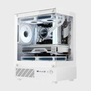 Gabinete PC Gamer Mini Torre de Vidrio Templado USB 3.0