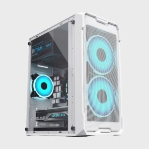 Gabinete PC Gamer Micro-ATX con Panel Transparente y USB 3.0