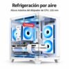 Refrigeración por aire: altura máxima del disipador de CPU 155 mm
