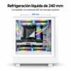 Refrigeración líquida de 240 mm compatible con sistemas AIO de montaje superior