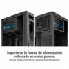 Soporte de la fuente de alimentación reforzado en varios puntos