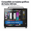 Compatible con tarjetas gráficas de hasta 340 mm de largo